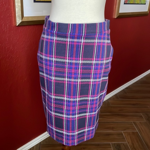 Kettlewell plaid knit skirt size medium - Picture 4 of 8